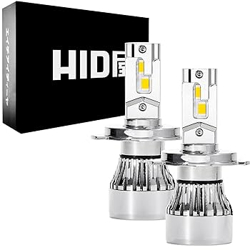 Amazon | HID屋 H4 LED ヘッドライト 爆光 電球色 ハロゲン色